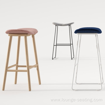 Common Beverage Shop Music Wooden Bar Stool